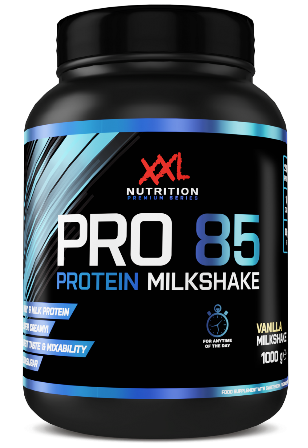 XXL Pro 85 Whey Proteine 1000 gr Teejoos
