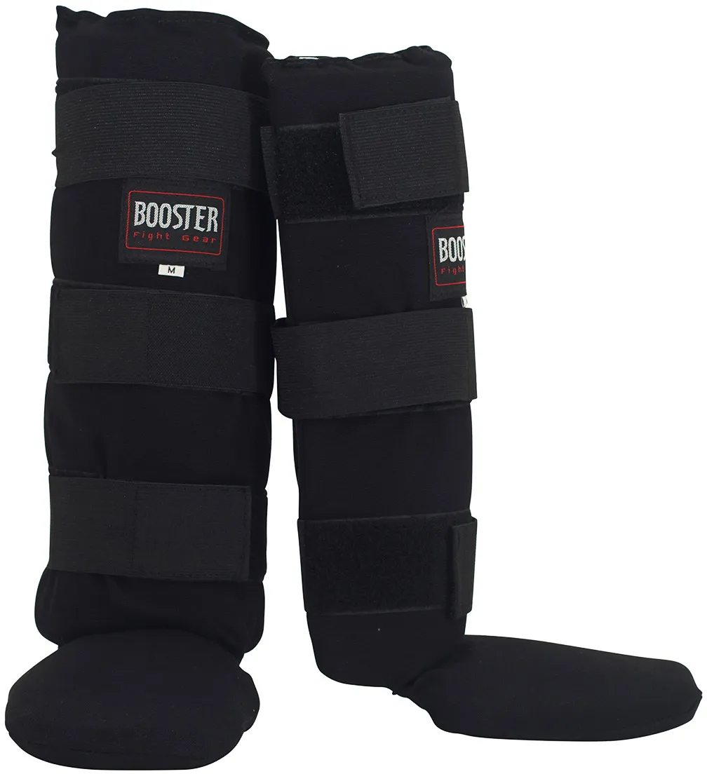 Booster scheenbeschermers velcro curved p145