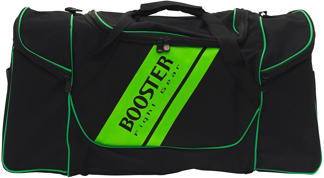 Booster sporttas black green p850