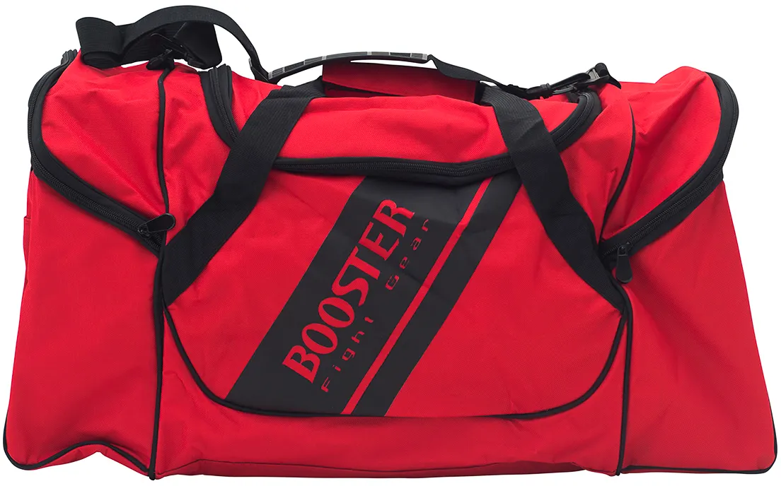 Booster sporttas red black p852