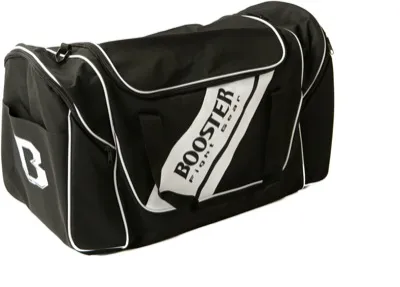 Booster sporttas black white p924