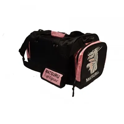 Matsuru sporttas hongming klein zwart roze p1040