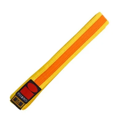 Essimo judo belt geel oranje p1147