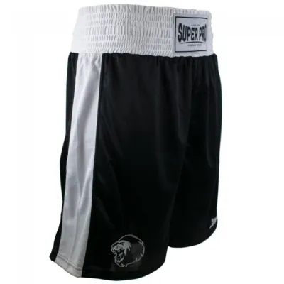 Super pro club boksshort zwart wit p1220